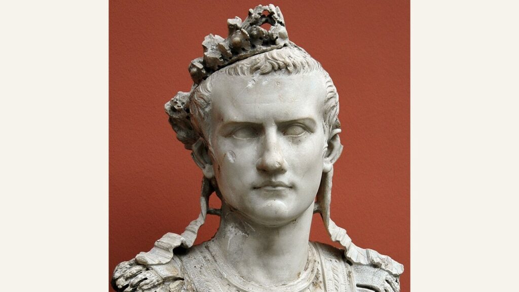 Bust de l'emperador Calígula.