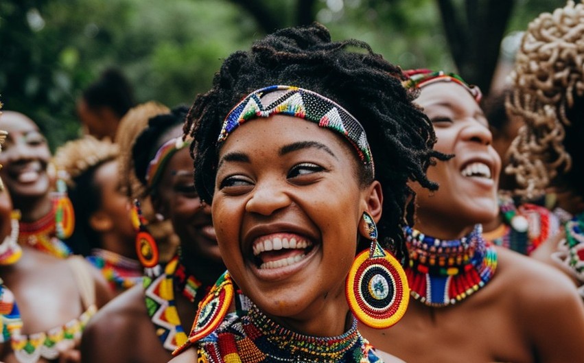 Unes dones africanes en una celebració